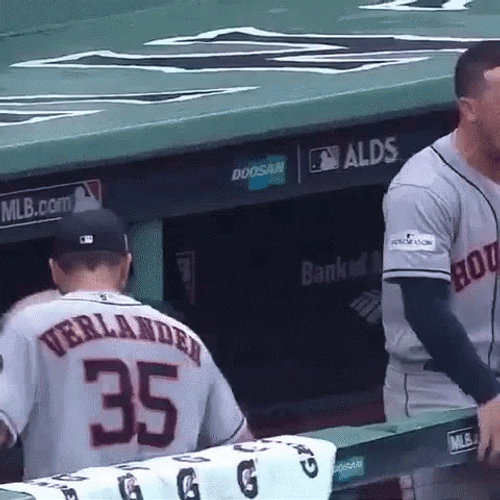 Alex Bregman Screaming Hard GIF