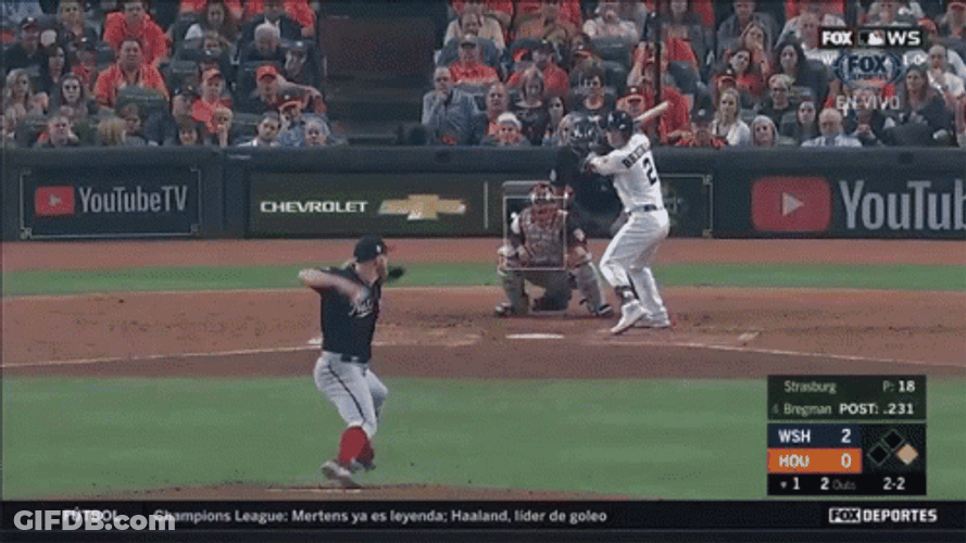 Alex Bregman Walk Off GIF