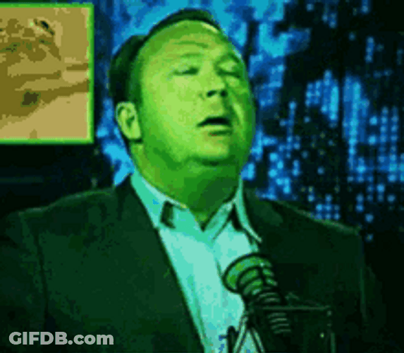 Alex Jones Deep Sigh Stressed Face GIF