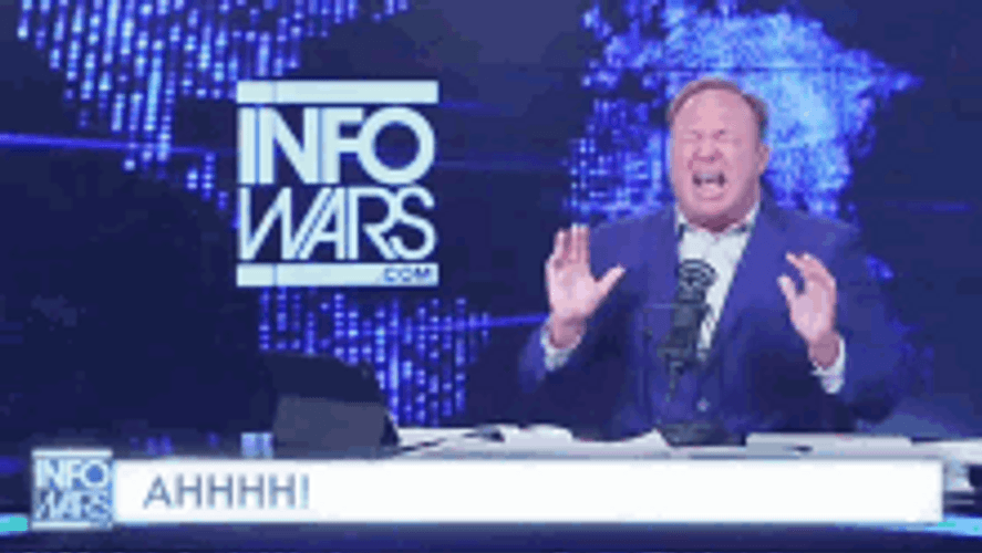 Alex Jones Screaming Funny GIF