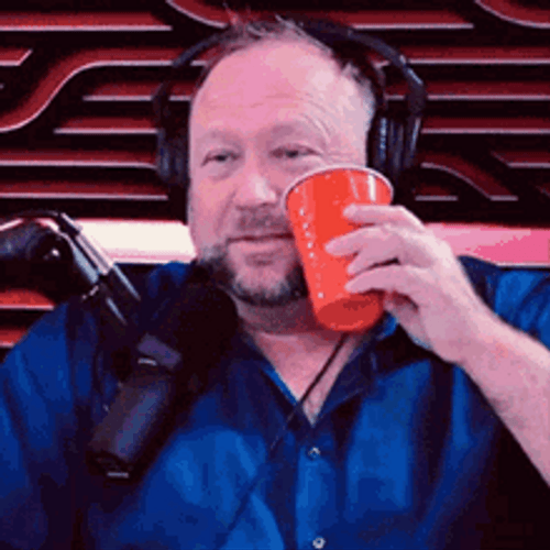 Alex Jones Smiling Wink GIF