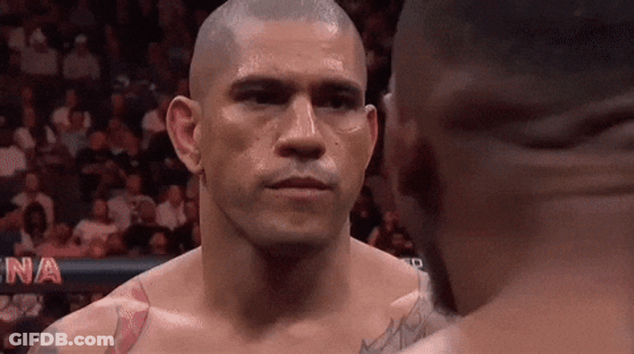 Alex Pereira Serious Face GIF