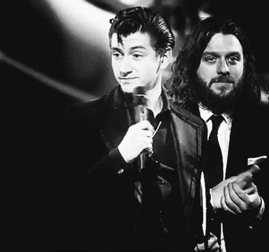 Alex Turner Musician Drop The Mic GIF