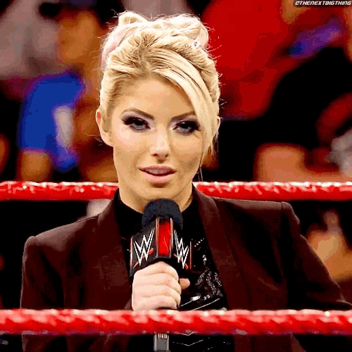 Alexa Bliss Mic GIF