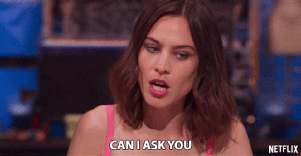 Alexa Chung Can I Ask GIF