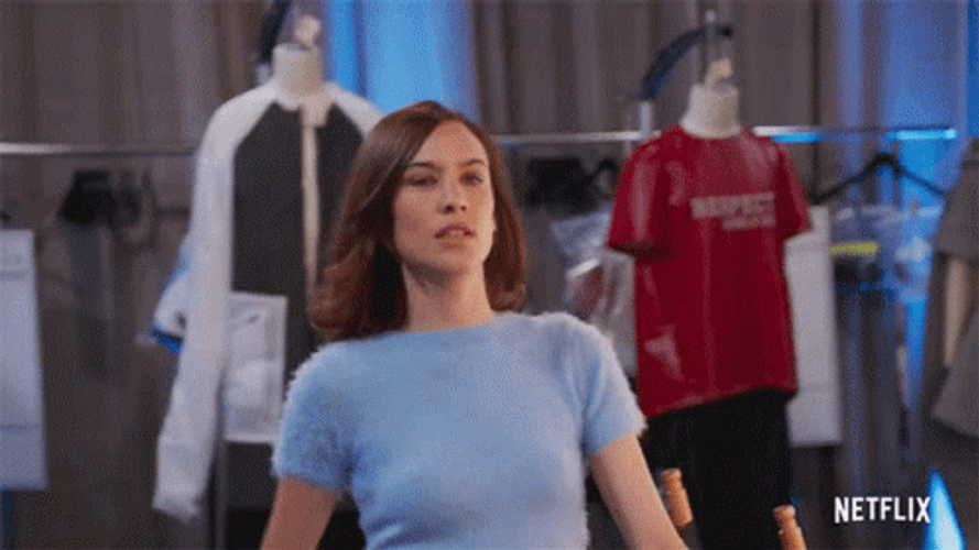 Alexa Chung Model Walk GIF