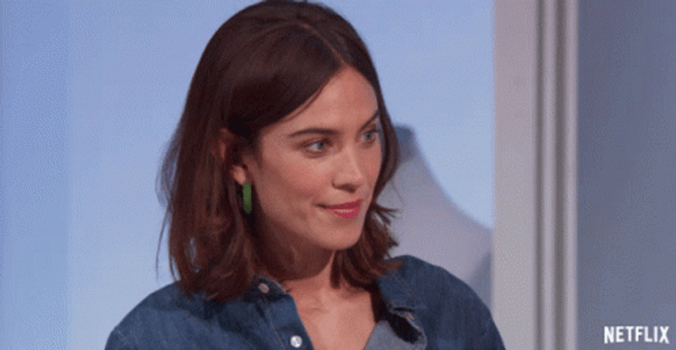 Alexa Chung What GIF