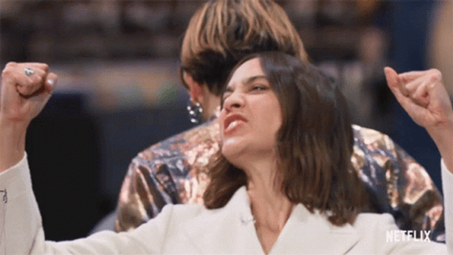 Alexa Chung Yes GIF