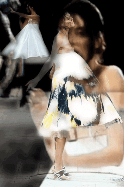 Alexander McQueen Dress No 13 GIF