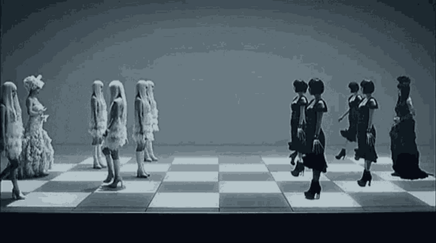 Alexander McQueen It's Only A Game GIF
