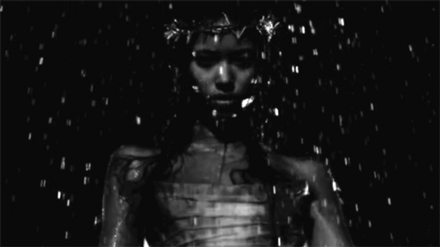 Alexander McQueen Photoshoot Anais Mali GIF