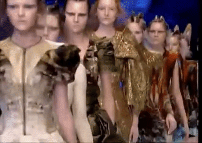 Alexander McQueen Plato's Atlantis Runway GIF