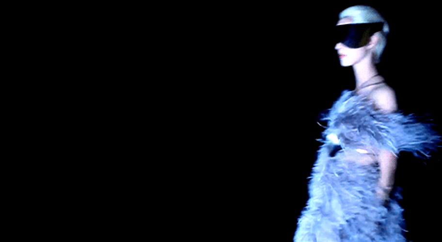 Alexander McQueen Ramp Model 2012 GIF
