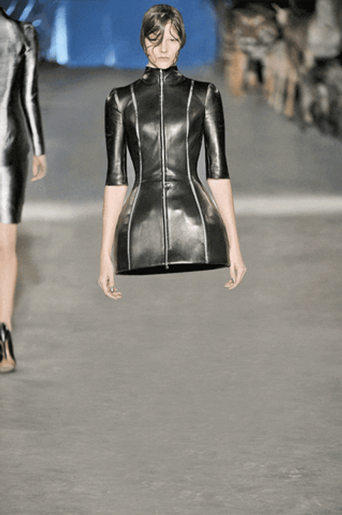 Alexander McQueen Sara Blomqvist 2009 GIF