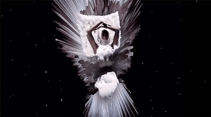 Alexander McQueen Savage Beauty Wings GIF