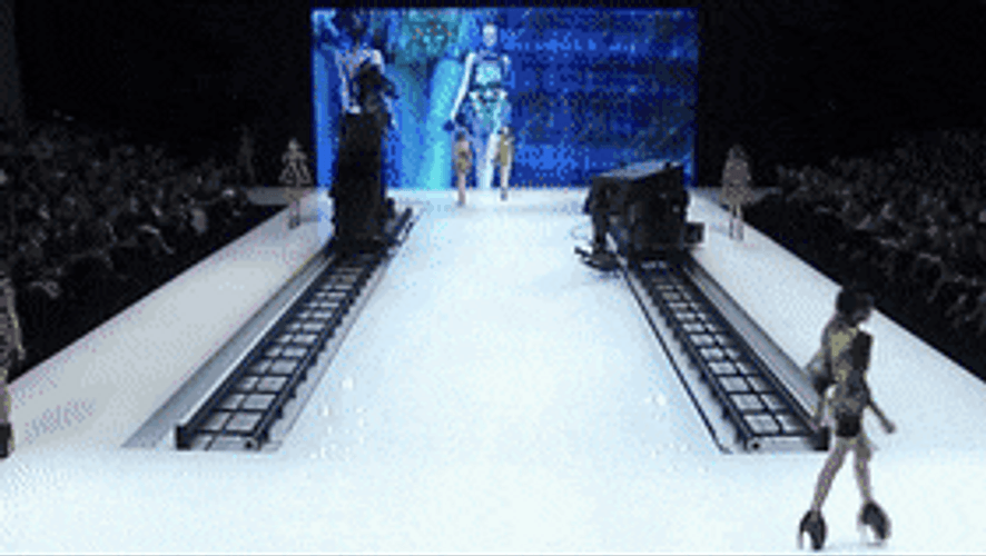Alexander McQueen Spring Summer 2010 GIF