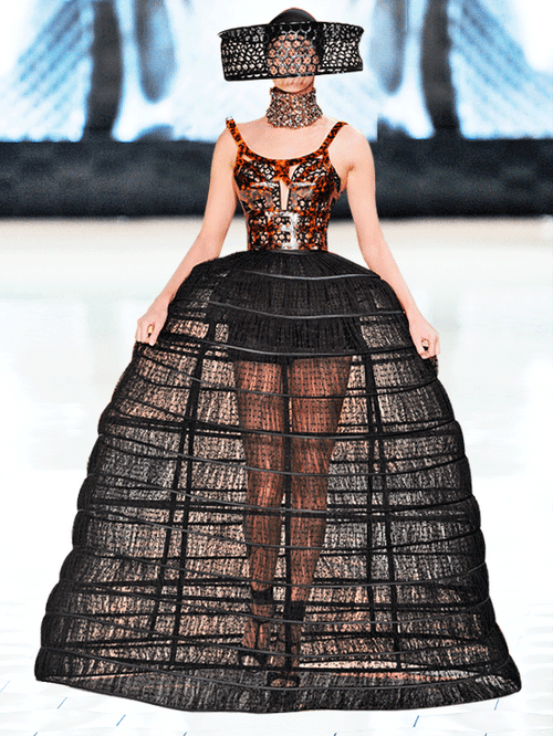 Alexander McQueen Spring Summer 2013 GIF