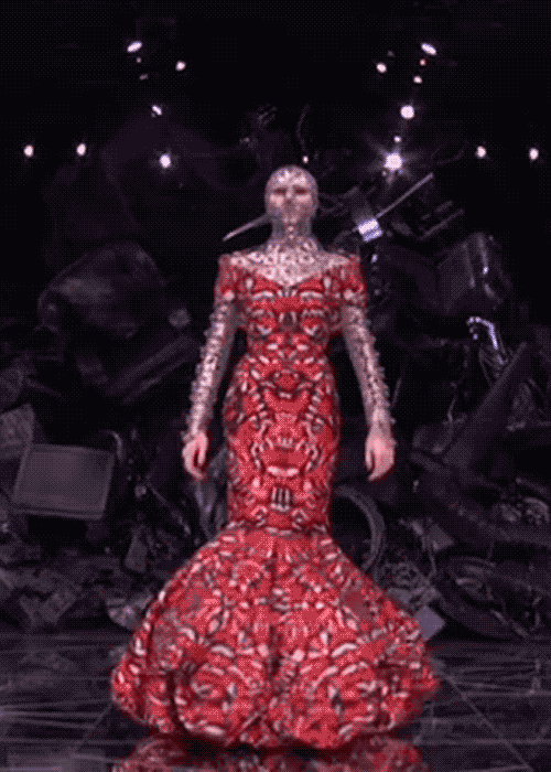 Alexander McQueen The Horn Of Plenty GIF