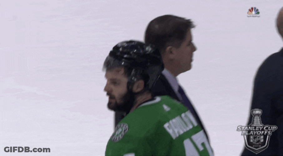 Alexander Radulov Shake Fist GIF