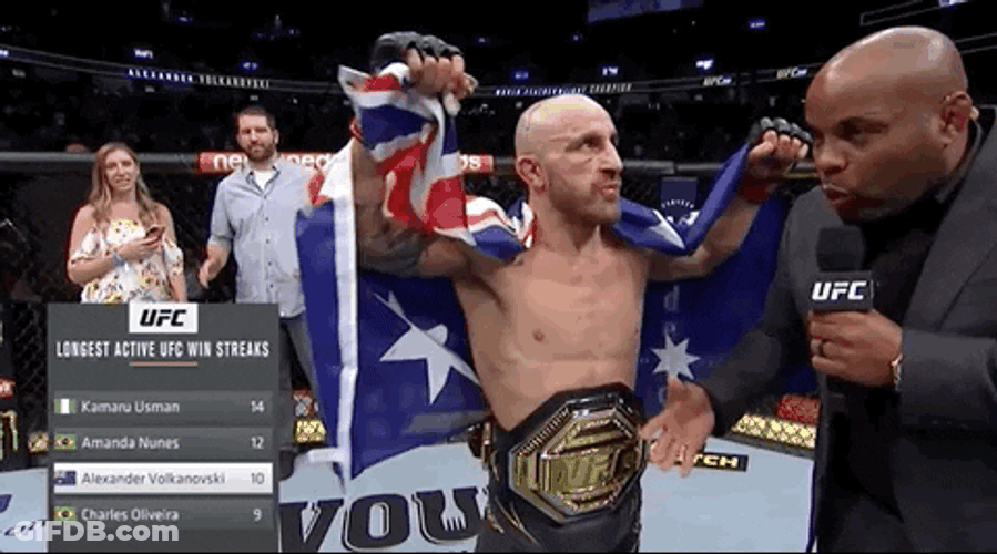 Alexander Volkanovski Longest GIF