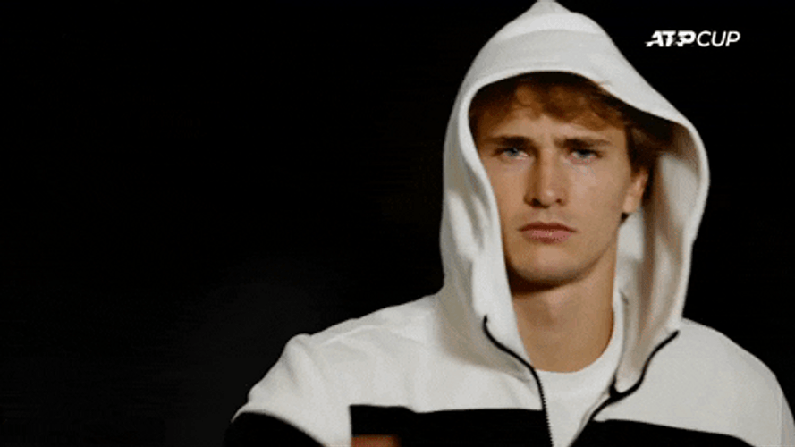 Alexander Zverev Waving His Index Finger GIF