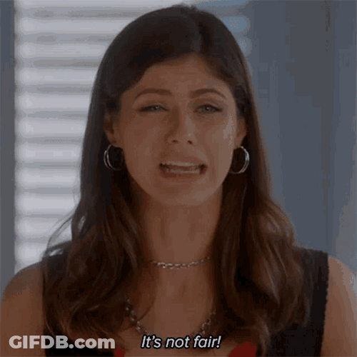 Alexandra Daddario It's Not Fair! GIF