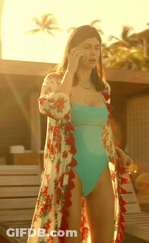 Alexandra Daddario Swimsuit GIF
