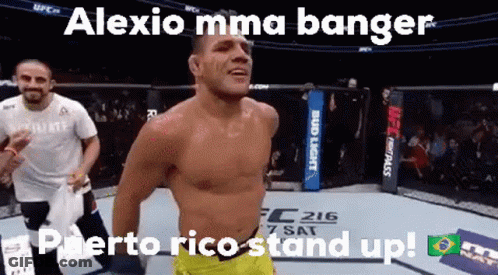 Alexio MMA Banger Puerto Rico Stand Up GIF