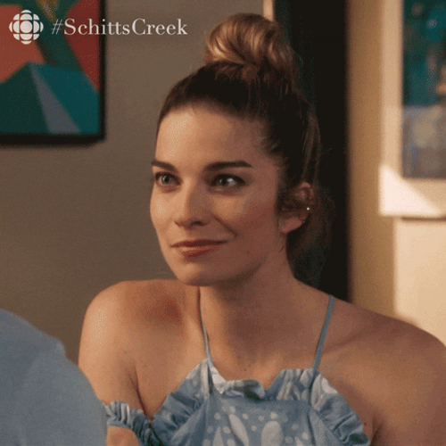 Alexis Rose Intense Look I Love That GIF