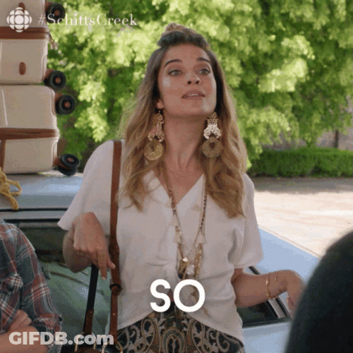 Alexis Rose So You're Welcome GIF