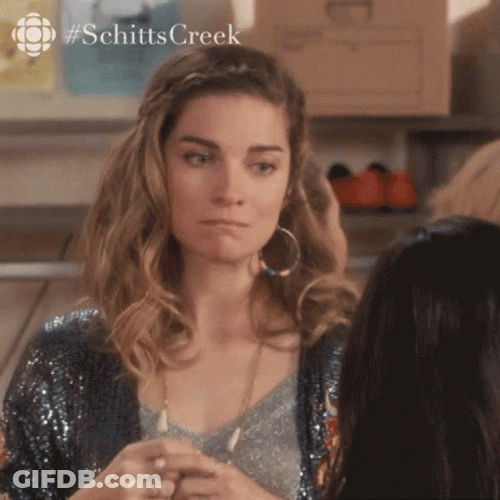 Alexis Rose Stay Strong GIF