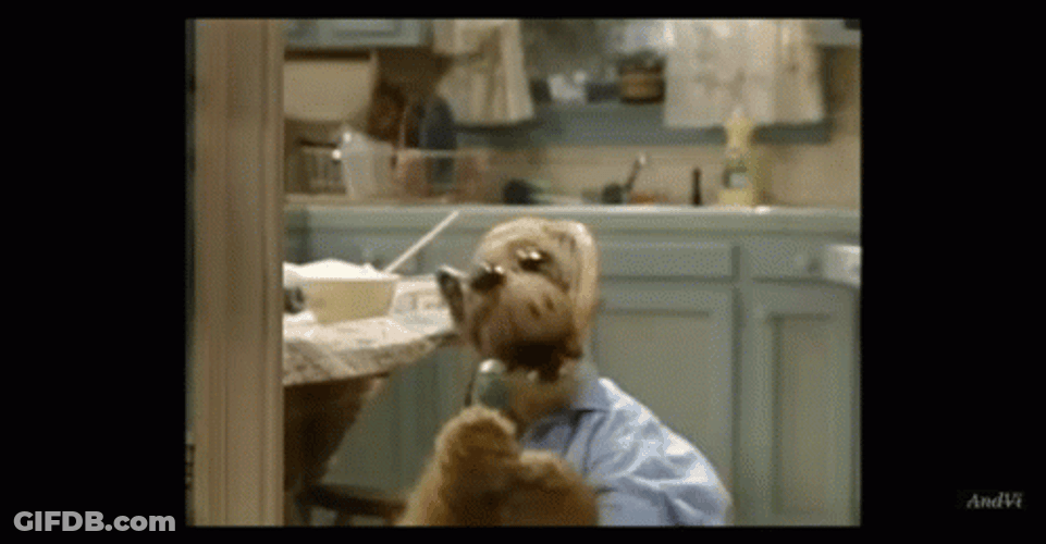 Alf Enjoy Singing GIF