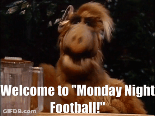 ALF From Welcome To Monday Night Football GIF