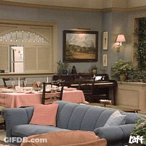 Alf Sitcom Blow Up Scene GIF
