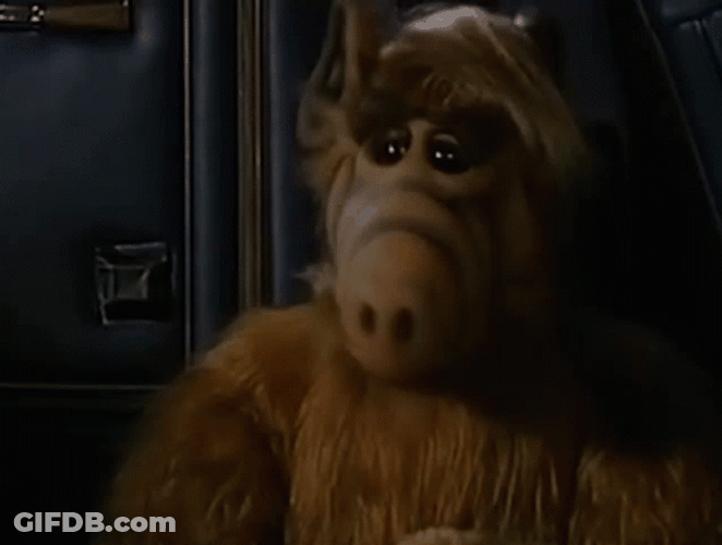 Alf Waving Hand Hi GIF