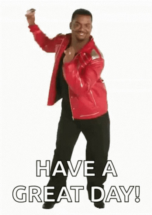 Alfonso Ribeiro Have A Great Day GIF