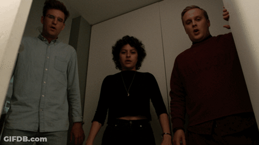 Alia Shawkat John Paul John Early GIF