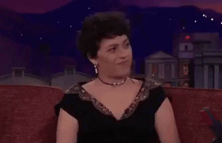 Alia Shawkat Looking Around GIF