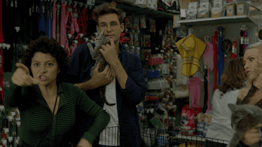 Alia Shawkat With Friends GIF