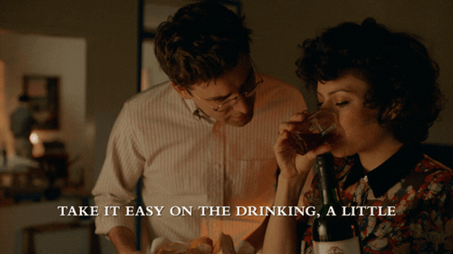 Alia Shawkat With John Paul Reynolds GIF