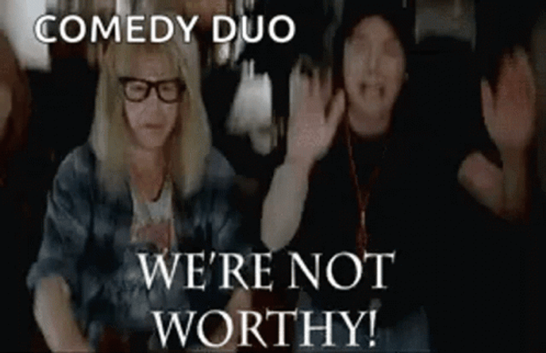 Alice Cooper Saying We Are Not Worthy GIF