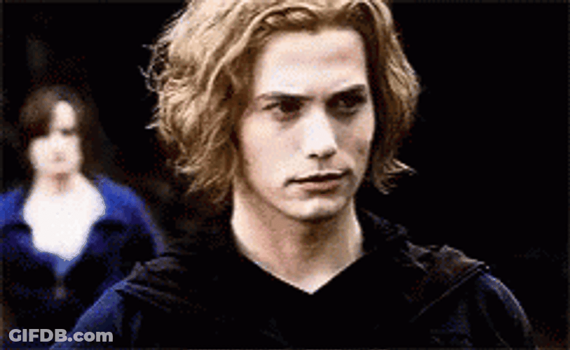 Alice Cullen Serious Jasper Hale GIF