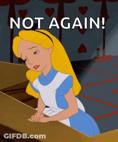 Alice In Wonderland Again GIF