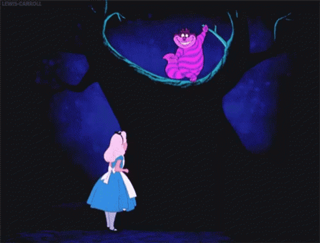 Alice In Wonderland Alice Creshire Door GIF