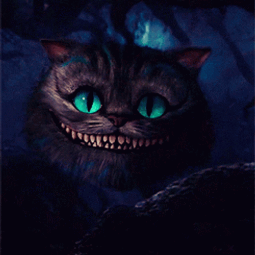 Alice In Wonderland Movie Creshire GIF