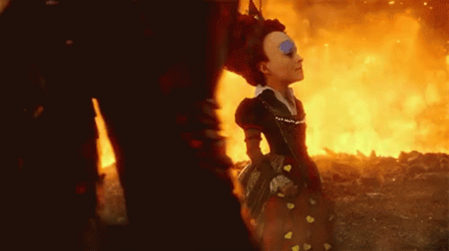 Alice In Wonderland Red Queen Fire GIF