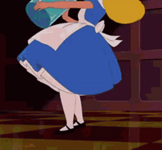 Alice In Wonderland Transformation GIF