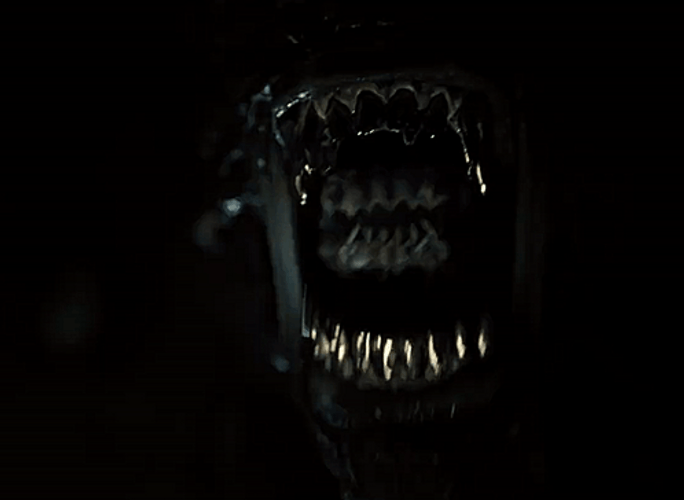 Alien Chestburster Emerging Second Jaw GIF