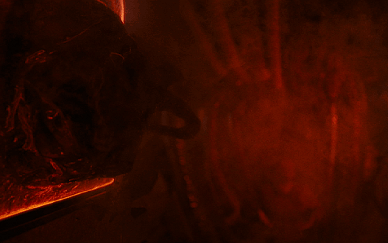 Alien Chestburster Leaping Water Submerged GIF