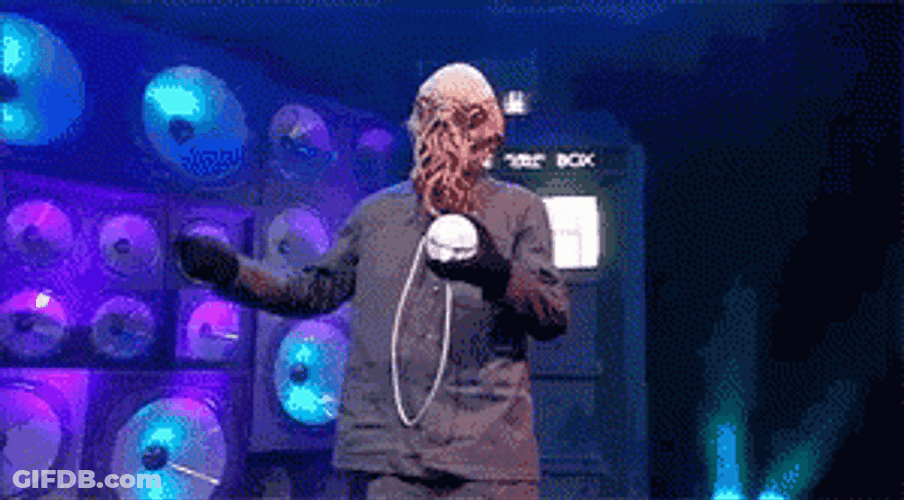 Alien Dancing And Rapping GIF